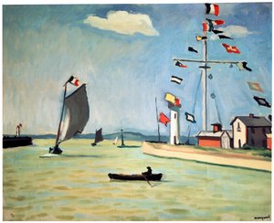 Port de Honfleur - Albert Marquet