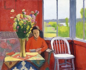 Intérieur à Hesnes, Norvège - Albert Marquet