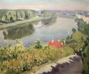 La Petite Frette ou La Seine à Herblay - Albert Marquet