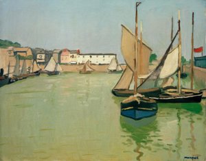 Le port de Honfleur - Albert Marquet