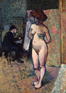 Matisse peignant dans l