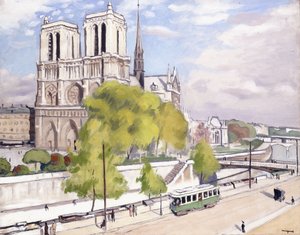 Paris, La Seine et Notre Dame - Albert Marquet