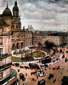 Place de la Trinité à Paris, 1911 - Albert Marquet