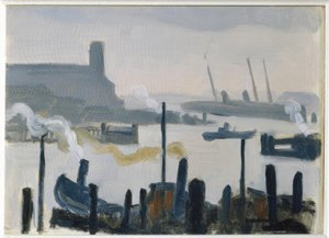 Port de Hambourg - Albert Marquet