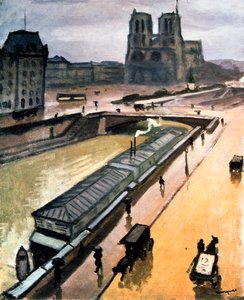 Jour de pluie. Notre-Dame de Paris - Albert Marquet