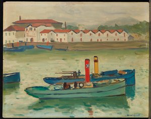 Saint-Jean-de-Luz, Bateau de Pêche - Albert Marquet