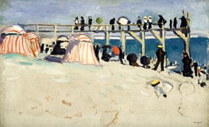 La promenade à Sainte-Adresse - Albert Marquet