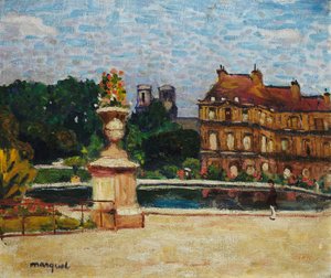 Le Bassin du Luxembourg - Albert Marquet