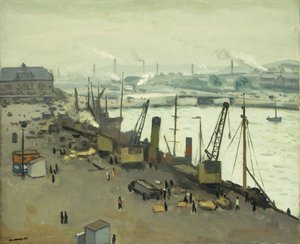 Le Port de Boulogne sur Mer - Albert Marquet