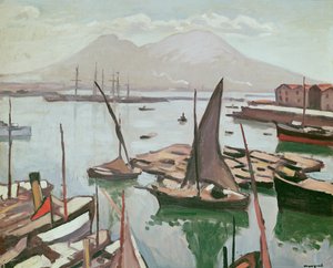 Le Port de Naples - Albert Marquet