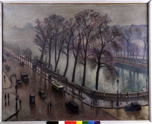 Le Quai Conti en automne - Albert Marquet