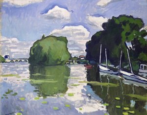 La Seine à Poissy