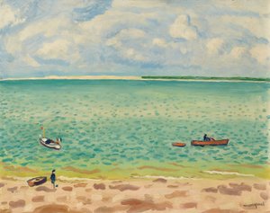 La Plage, Le Pyla - Albert Marquet