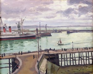 Le port extérieur du Havre, l