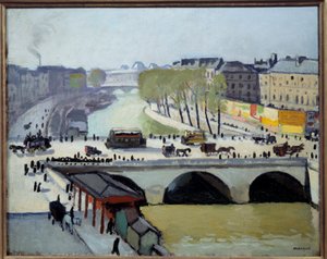 Vue du Pont Saint Michel à Paris - Albert Marquet