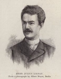 Julius Lieban, chanteur d