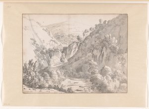 Paysage montagneux - Albert Meyering