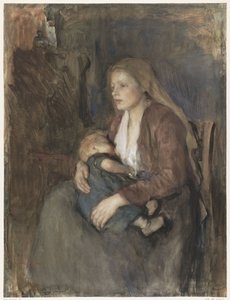 Madone nordique - Albert  Neuhuys