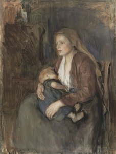 Madone nordique - Albert Neuhuys