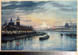 Illuminations à Moscou - Albert Nikolayevich Benois