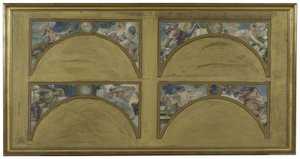 Esquisse pour le Salon des Lettres à l
