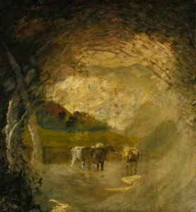 Paysage avec arbres et bétail - Albert Pinkham Ryder