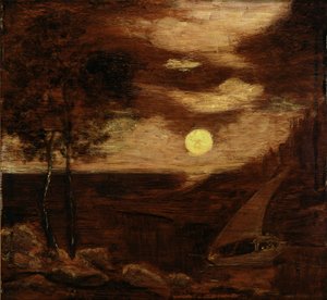 Le bateau des amoureux - Albert Pinkham Ryder