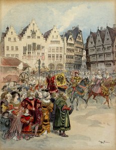 Élection de Charles V (1500-1558) comme empereur d