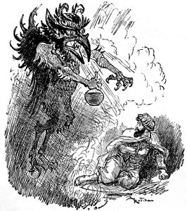 Illustration par Albert Robida (1848-1926) d