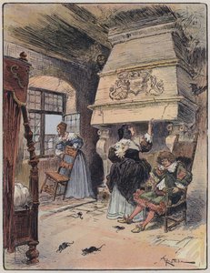 Illustration pour Le Capitaine Bellormeau par et illustré par A Robida - Albert Robida