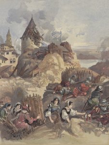 Les femmes au siège de Marseille - Albert Robida