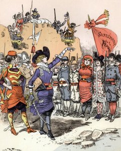 Révolution de 1953 : féminisme - Albert Robida