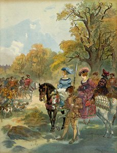 Chasse royale de François Ier (1494-1547). Illustration