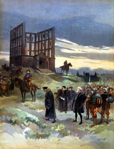 La pendaison du surintendant Semblancay (1527) - Albert Robida
