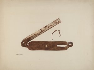 Loquet de la porte de "Kennedy Farm" - Albert Rudin