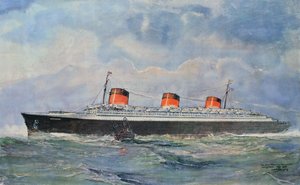 Voyage inaugural du SS Normandie depuis Le Havre, 29 mai
