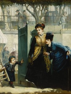 Cache-cache, 1876 - Albert Snr. Ludovici
