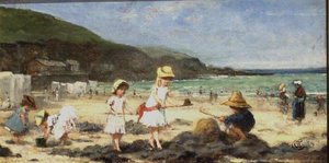 Nos voisins au bord de la mer, Granville, France - Albert Snr. Ludovici