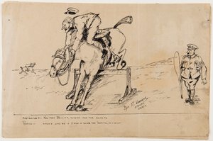 Dessin humoristique de la Première Guerre mondiale, 22 septembre 1917 - Albert Warbrick
