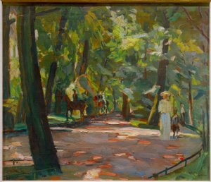 Promenade dans le jardin anglais
