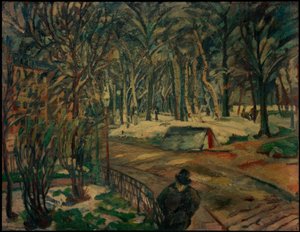 Dans le jardin anglais - Albert Weisgerber
