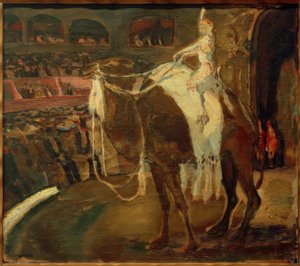 Cavalière sur un chameau - Albert Weisgerber