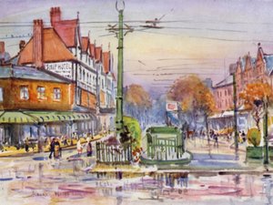 Lytham (lithographie en couleur)