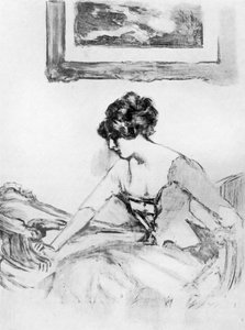 Une étude, fin du 19e siècle, 1913
