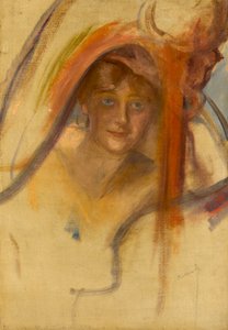 Étude pour Femme à la Harpe, vers 1902