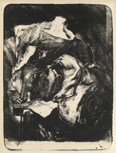 Le sac et le chapeau du docteur Gladstone, vers 1900 - Albert de Belleroche