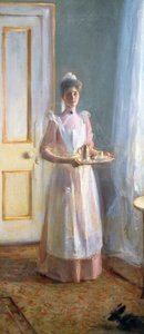 Le serviteur, vers 1900 - Albert de Belleroche