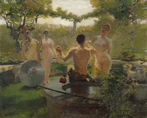 Le jugement de Pâris - Albert von Keller