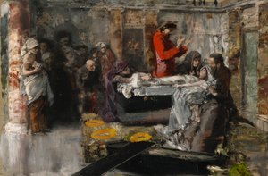 La Résurrection de la fille de Jaïre - Albert von Keller