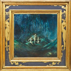 Nocturne de Chopin (huile sur toile)